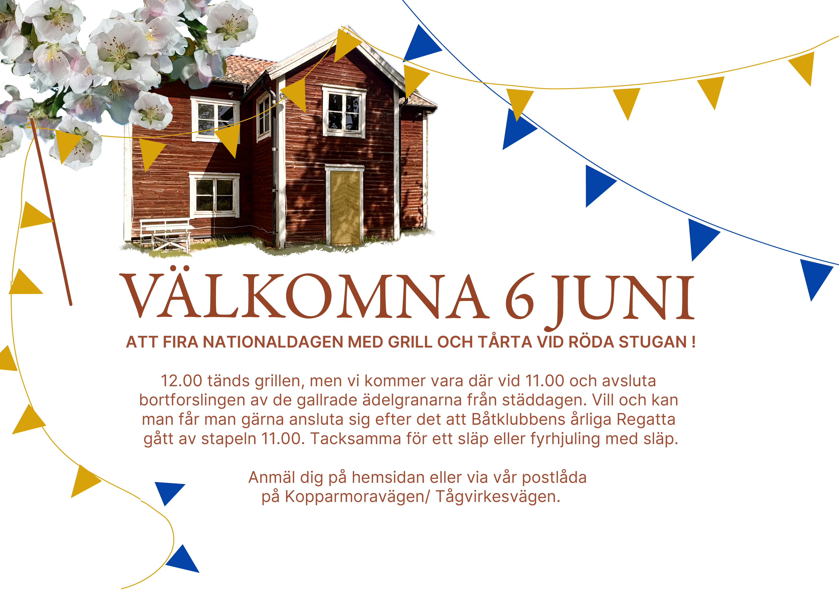 Inbjudan till nationaldagsfirande
