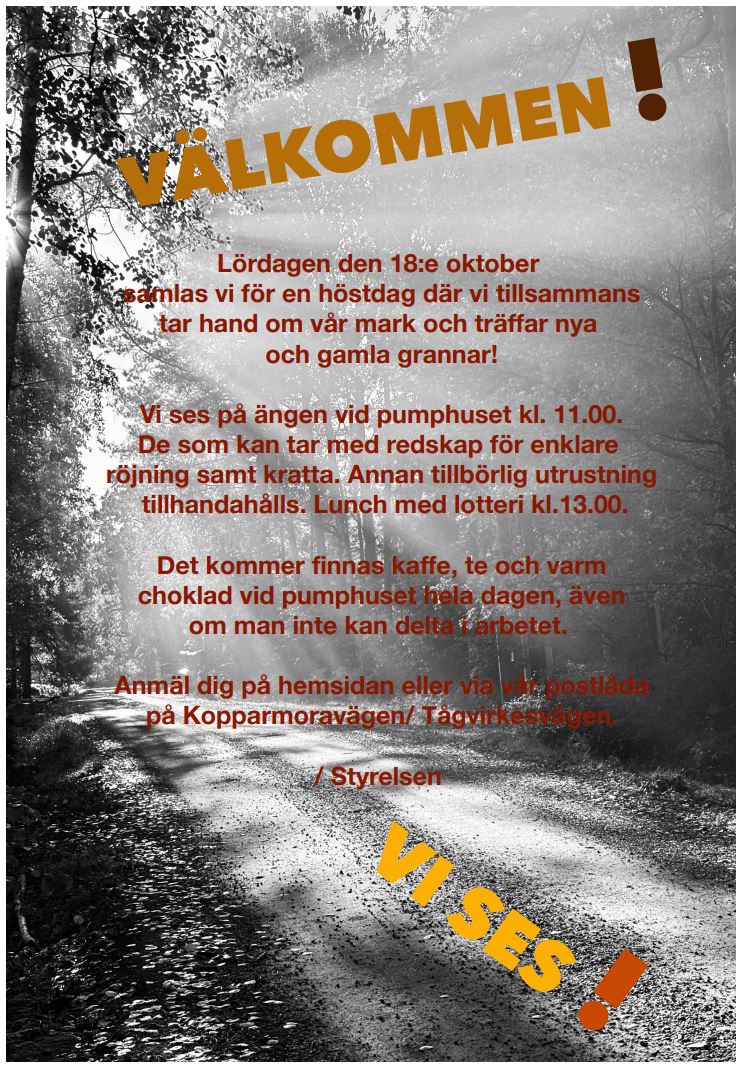 Norra Kopparmoras Höstdag 2025